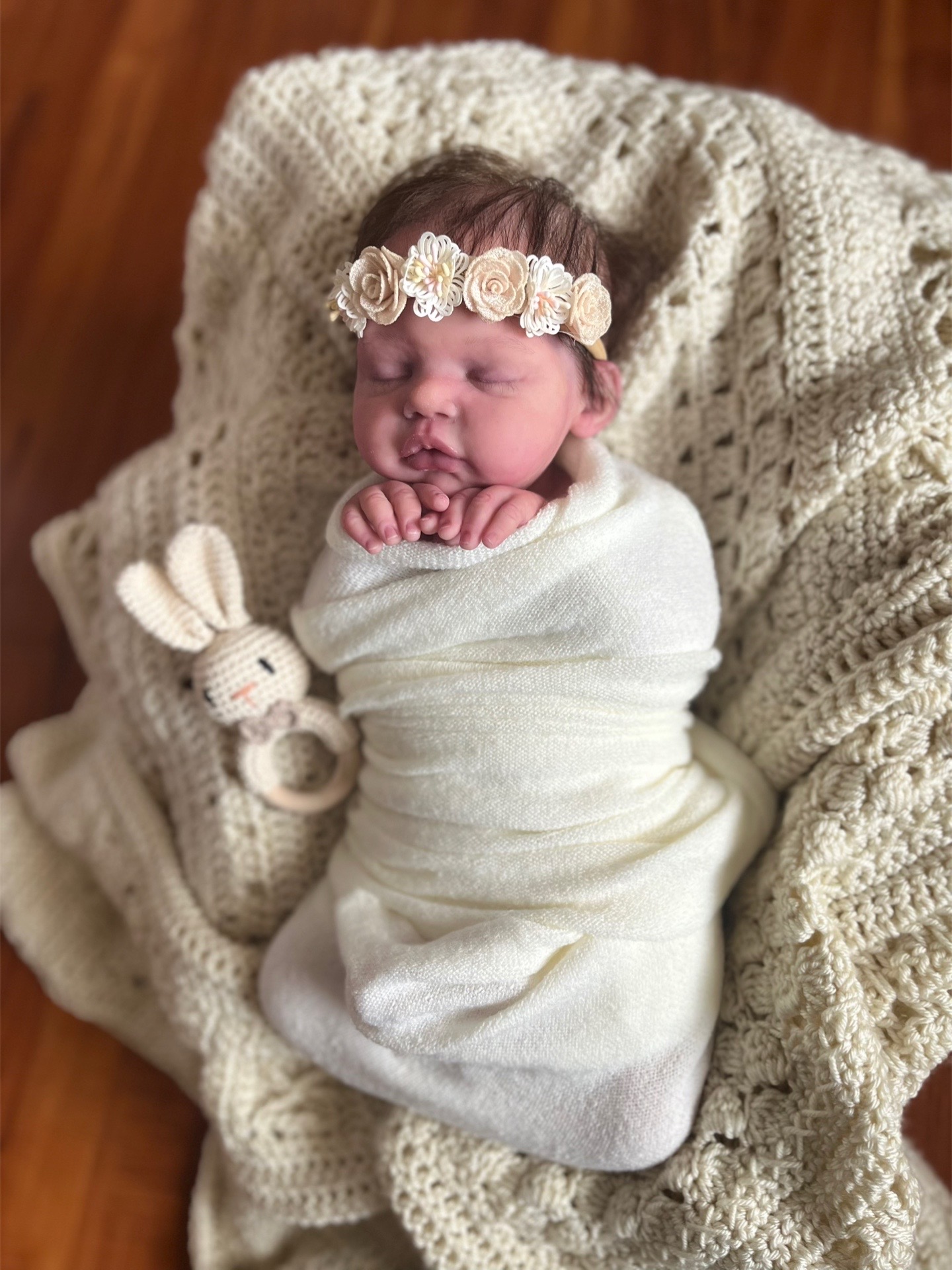 Baby Emily – 19" Limited Edition Full Body Silicone Reborn Baby Doll (Sleeping)