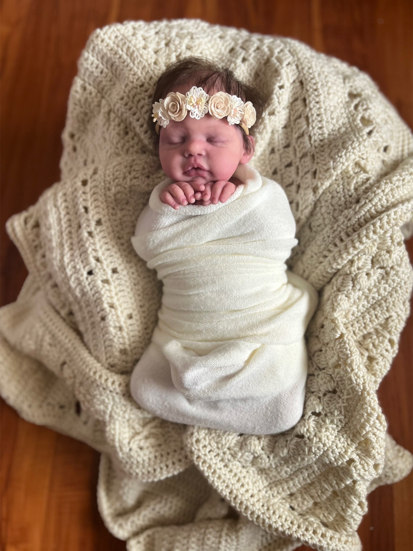 Baby Emily – 19" Limited Edition Full Body Silicone Reborn Baby Doll (Sleeping)